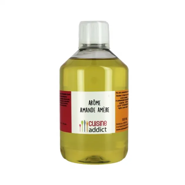 Arôme Alimentaire Amande Amère 500 ml Cuisineaddict