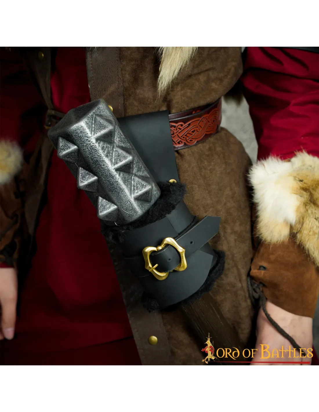 Baldaquin pour épées et autres armes en cuir ⚔️ Boutique Épées
