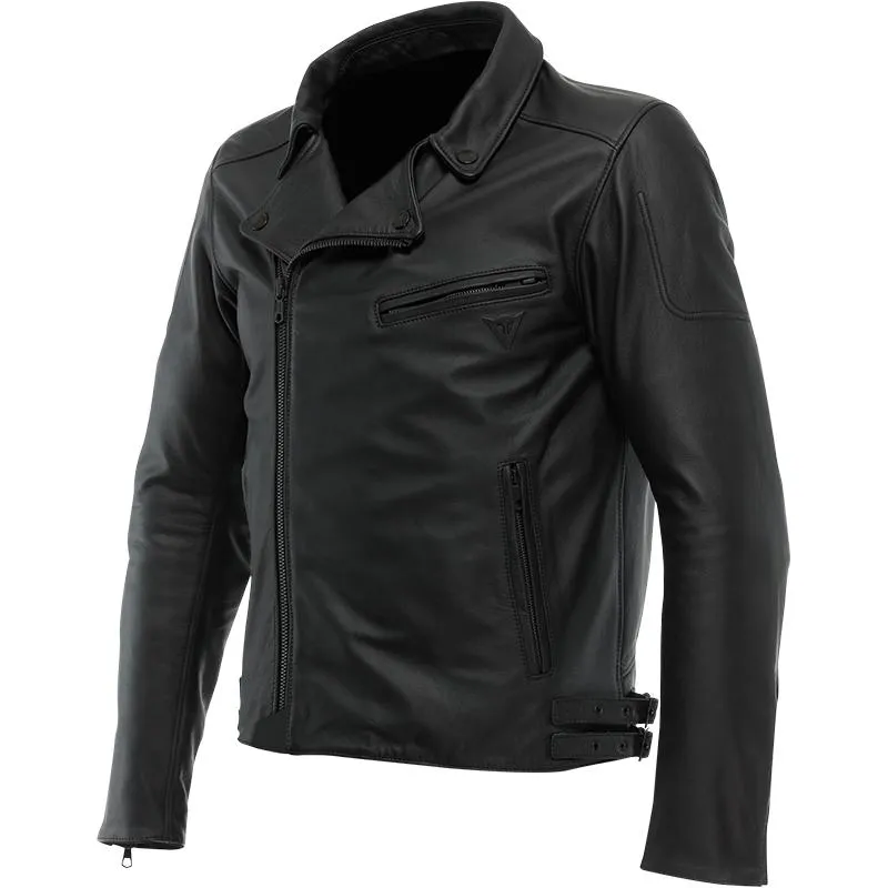 Blouson CHIODO DAINESE noir - MAXXESS.FR, Blouson moto cuir