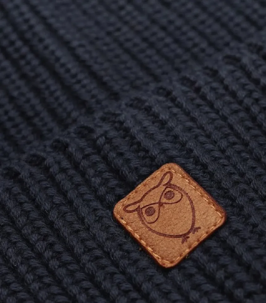 Bonnet Ribbing noir