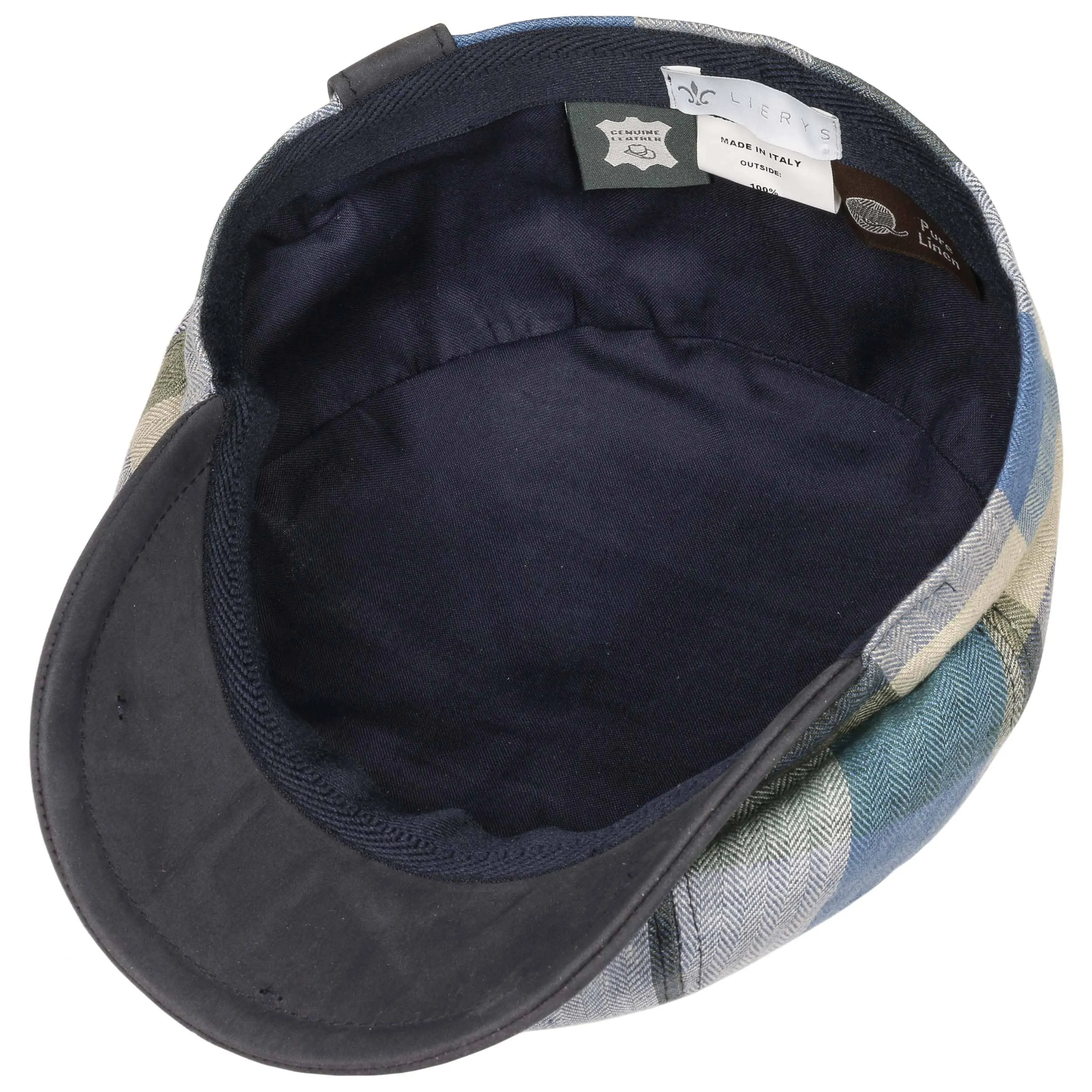 Casquette City Bic Piping Cuir by Lierys --> Chapeaux, casquettes & bonnets en ligne ▷ Chapeaushop