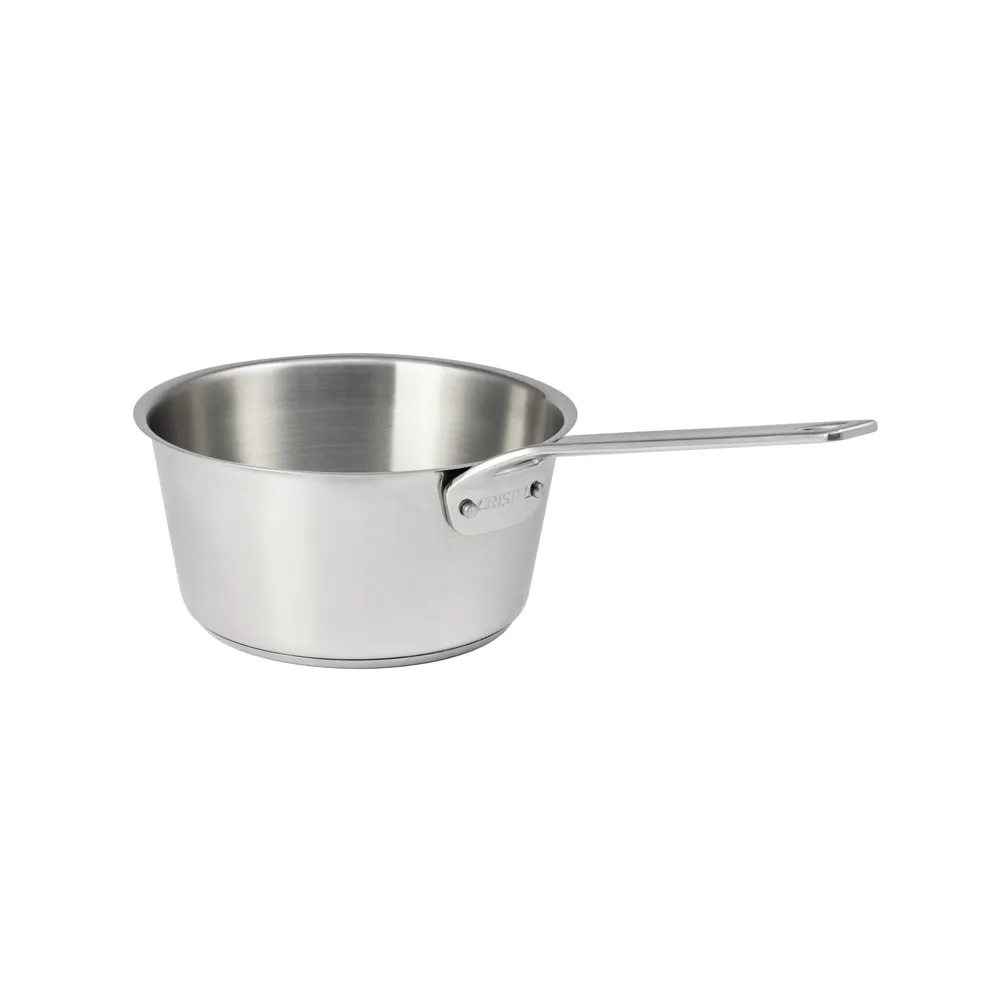 Casserole CRISTEL 1826 inox brossé - 3 dimensions