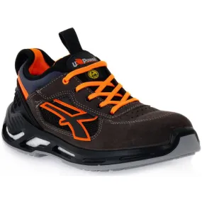 Chaussures sécurité basses S1P SRC ESD gris / orange UPOWER "RYDER" taille 39