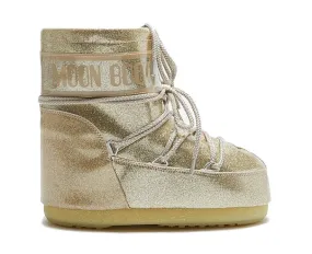 chaussures Tecnica Moon Boot Icon Low Glitter - Gold - women´s