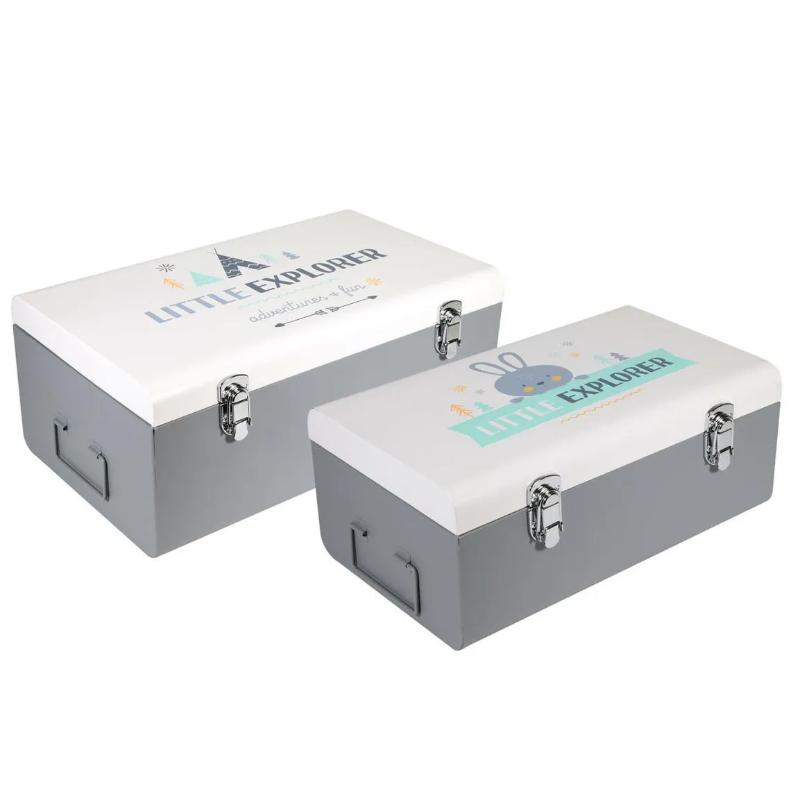 Coffre de Rangement Métal X2 M4 | 3 Suisses