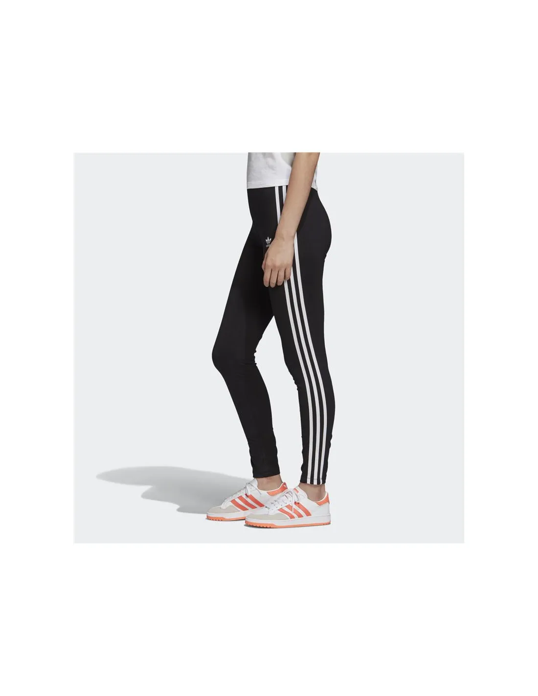 Collants adidas Femme 3 bandes Noir