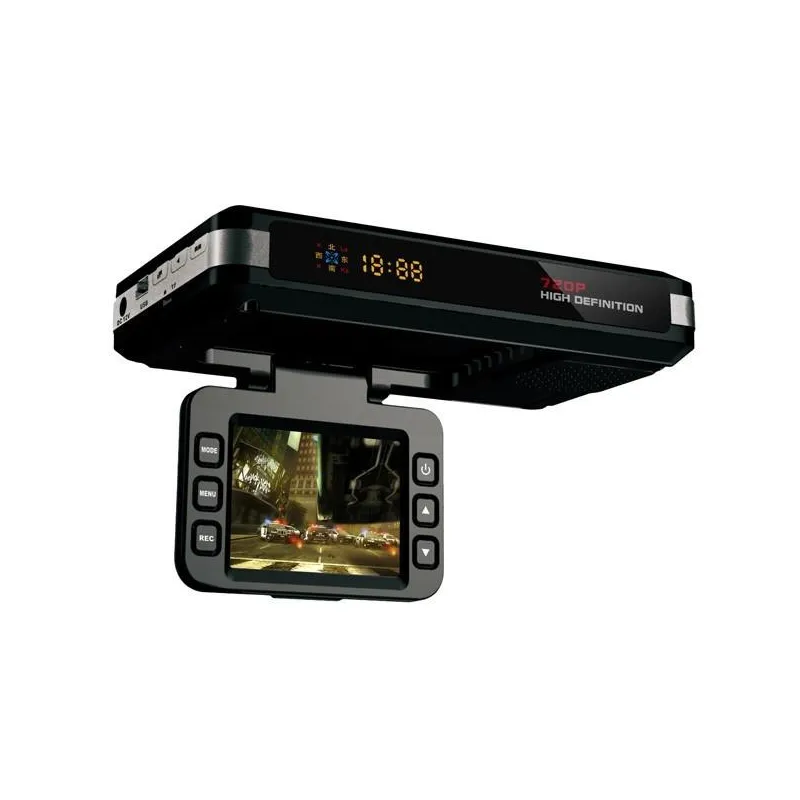 Dashcam HD 720P 2.0 Pouces GPS Logger Vision Nocturne