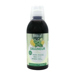 Draineur Ultra Milical - Goût Menthe Citron Concombre - 500ml | Milical  - Parapharmacie Boticinal
