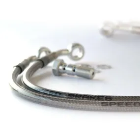 Durite d'embrayage d'aviation SPEEDBRAKES inox/raccord bleu Suzuki DL 1000 V-STROM