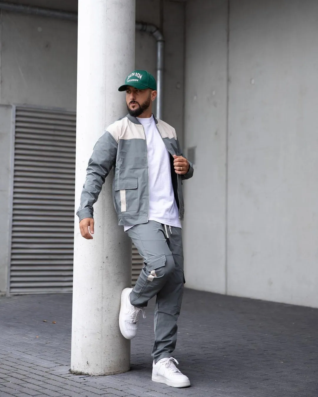 Ensemble veste bomber pantalon cargo