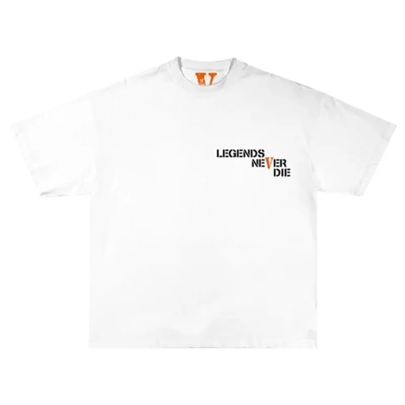 Juice Wrld x Vlone Butterfly T-shirt White