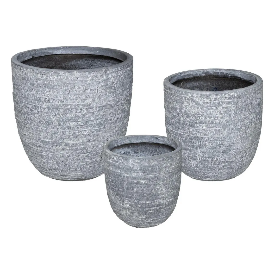 Lot de 3 Pots Fibre Max D 39 marine | 3 Suisses