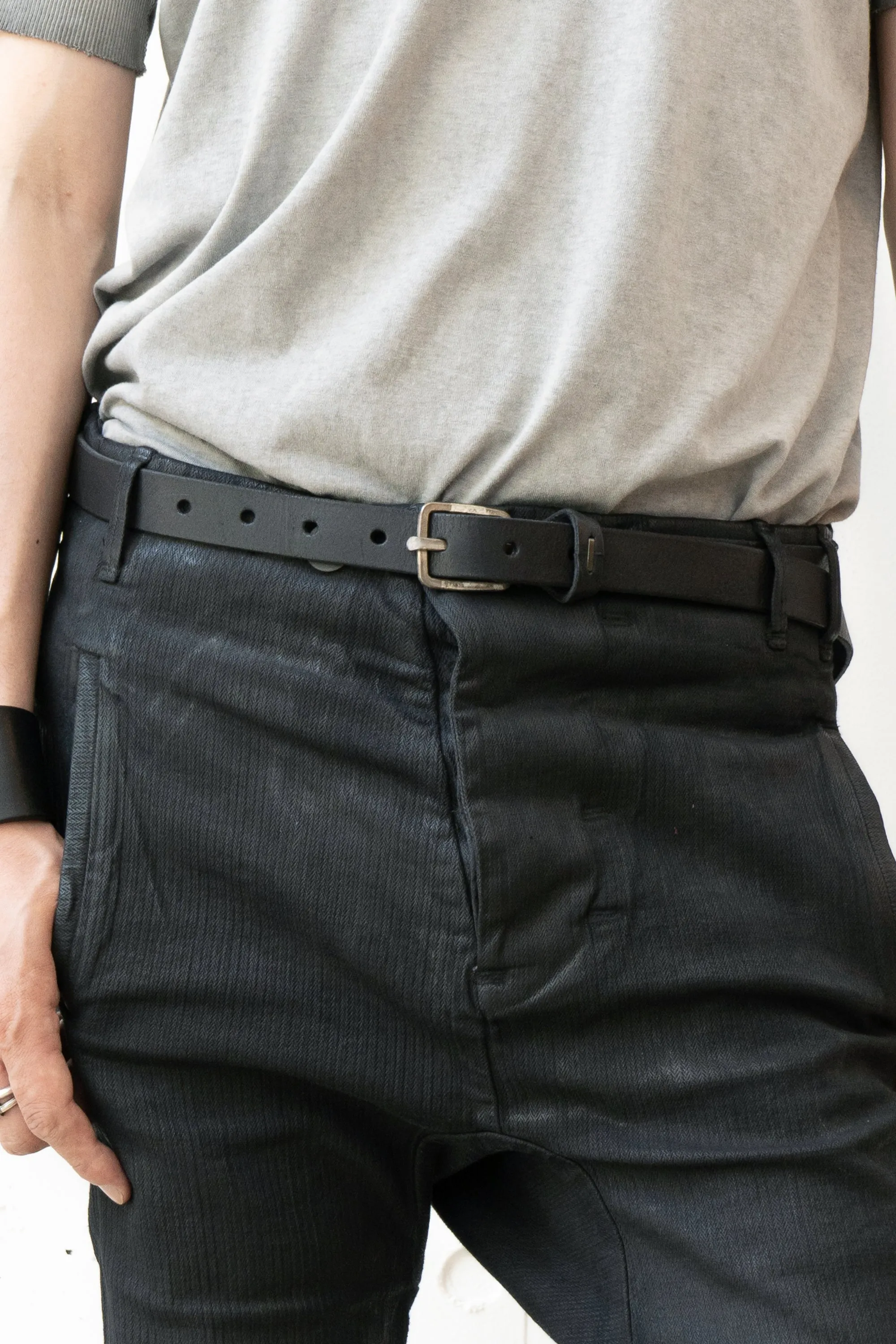 m.a+/EQ1C GR 3,0 Q buckle medium belt