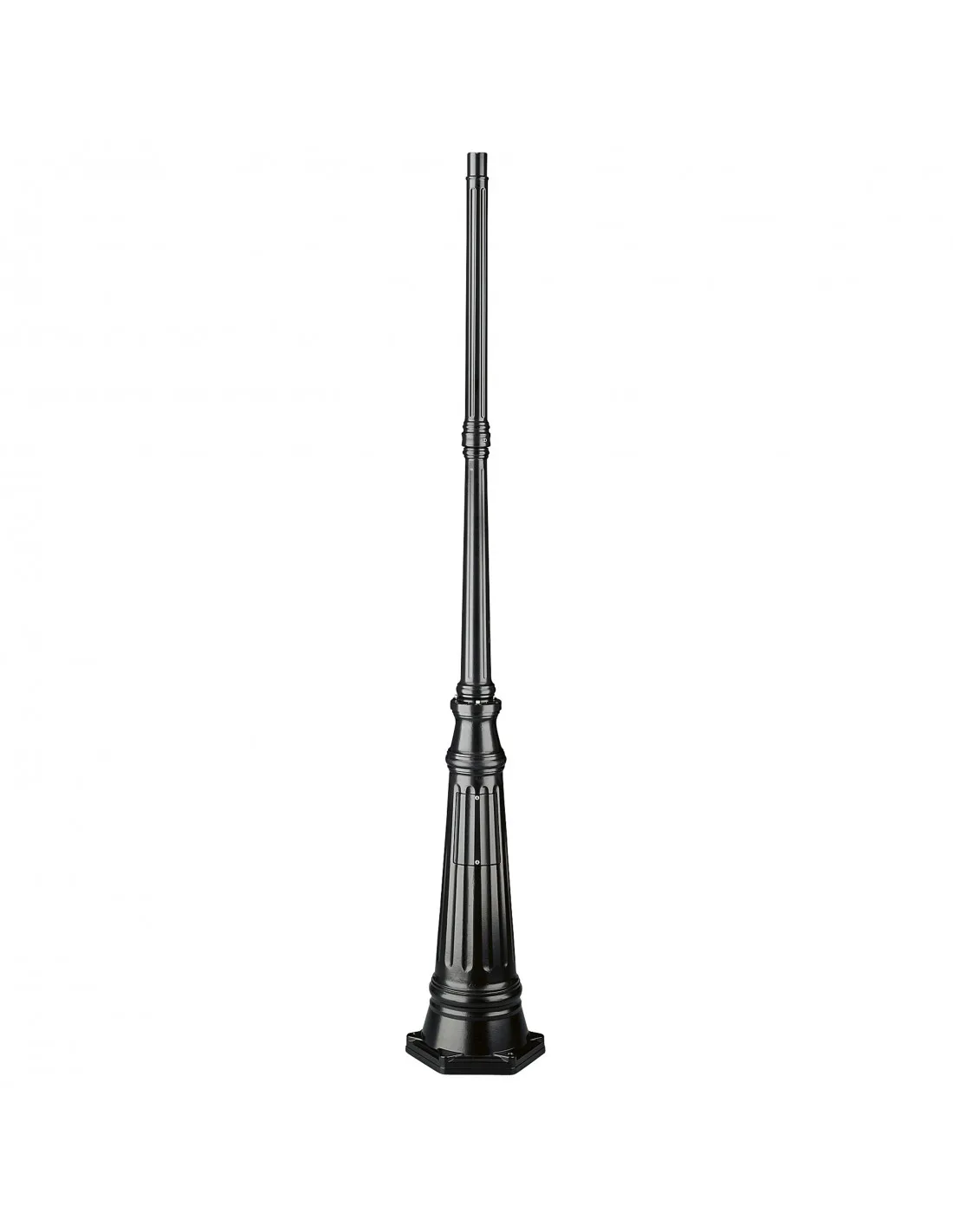 Mât classique TopØ45 POSTES 2010mm Noir NOVOLUX LIGHTING C07C-12-02