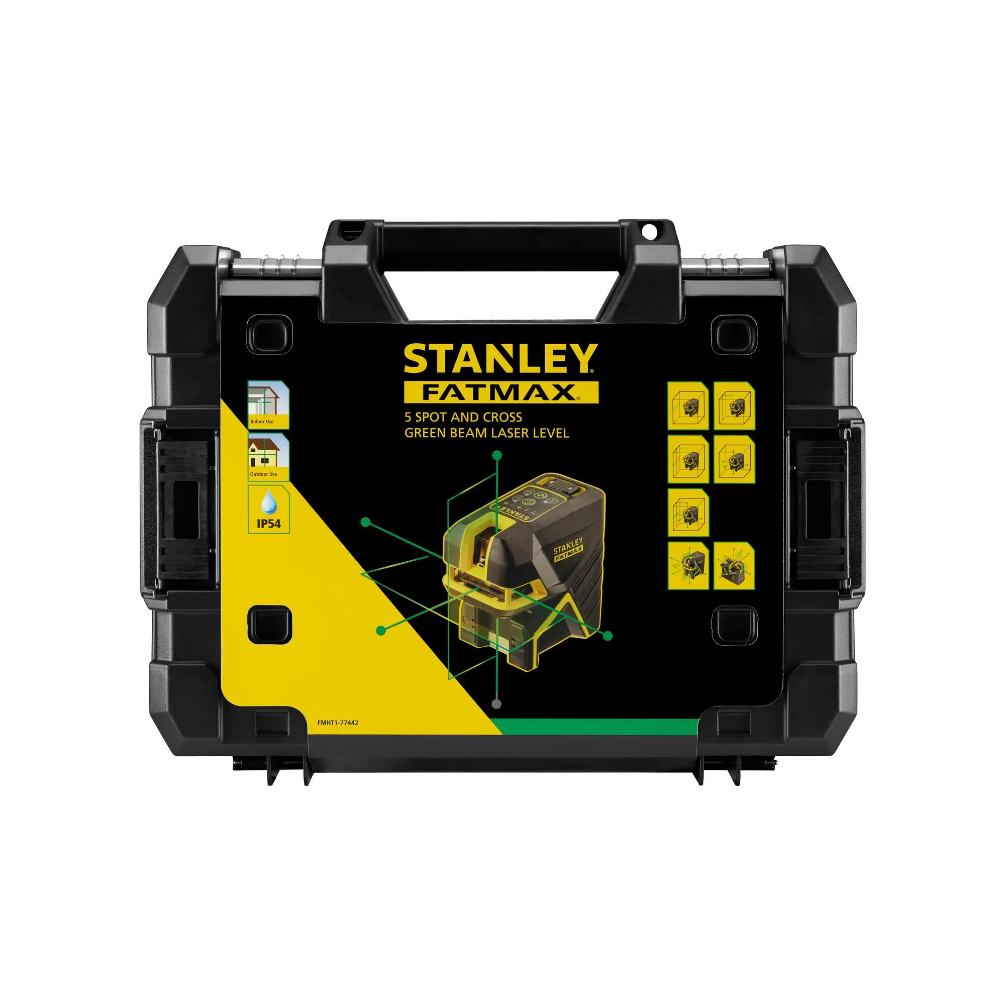 NIVEAU LASER CROIX + 5 POINTS - SCPG5 VERT - FATMAX