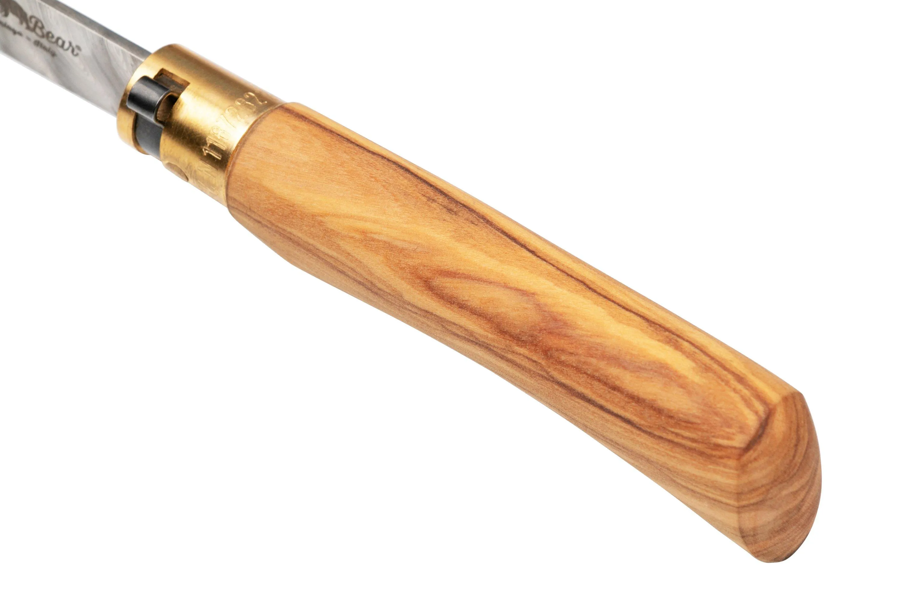 Old Bear Classical Olive M, Damascus DS93X, 9305-19-LU couteau de poche