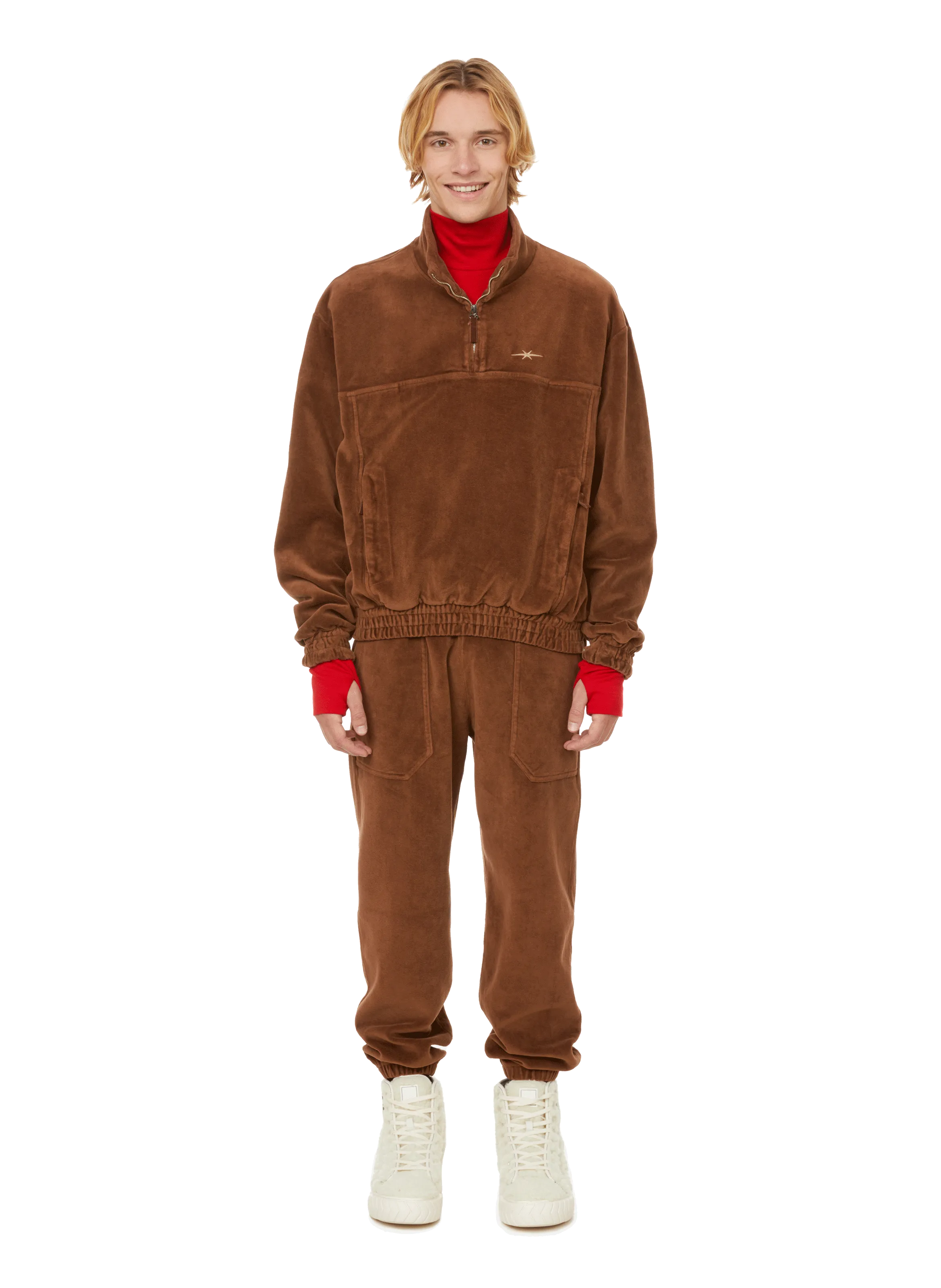 PHIPPS  Veste en velours - Marron