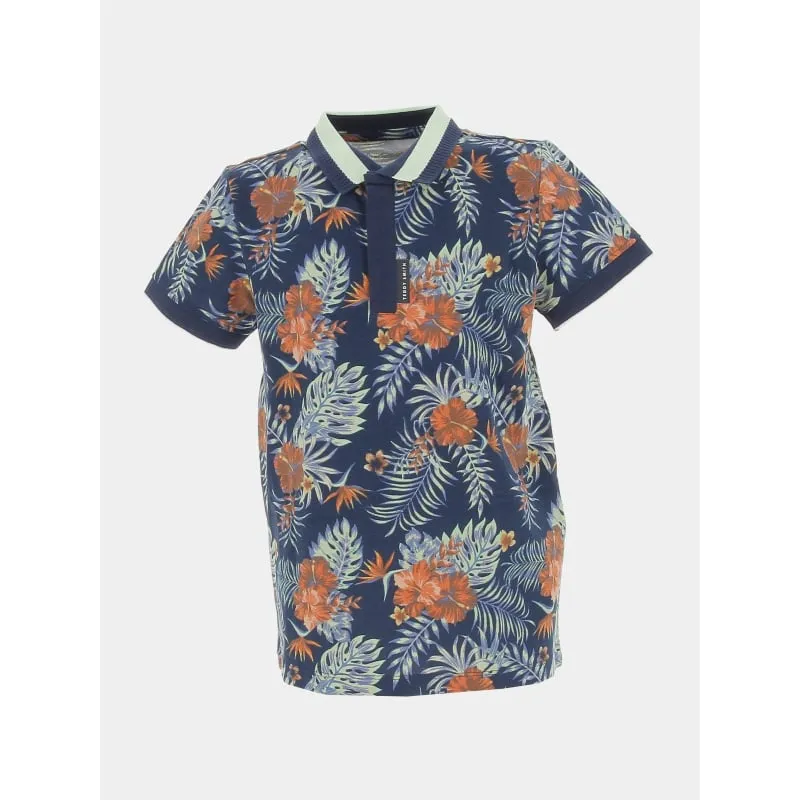 Polo asian bleu marine garçon - Teddy Smith | wimod