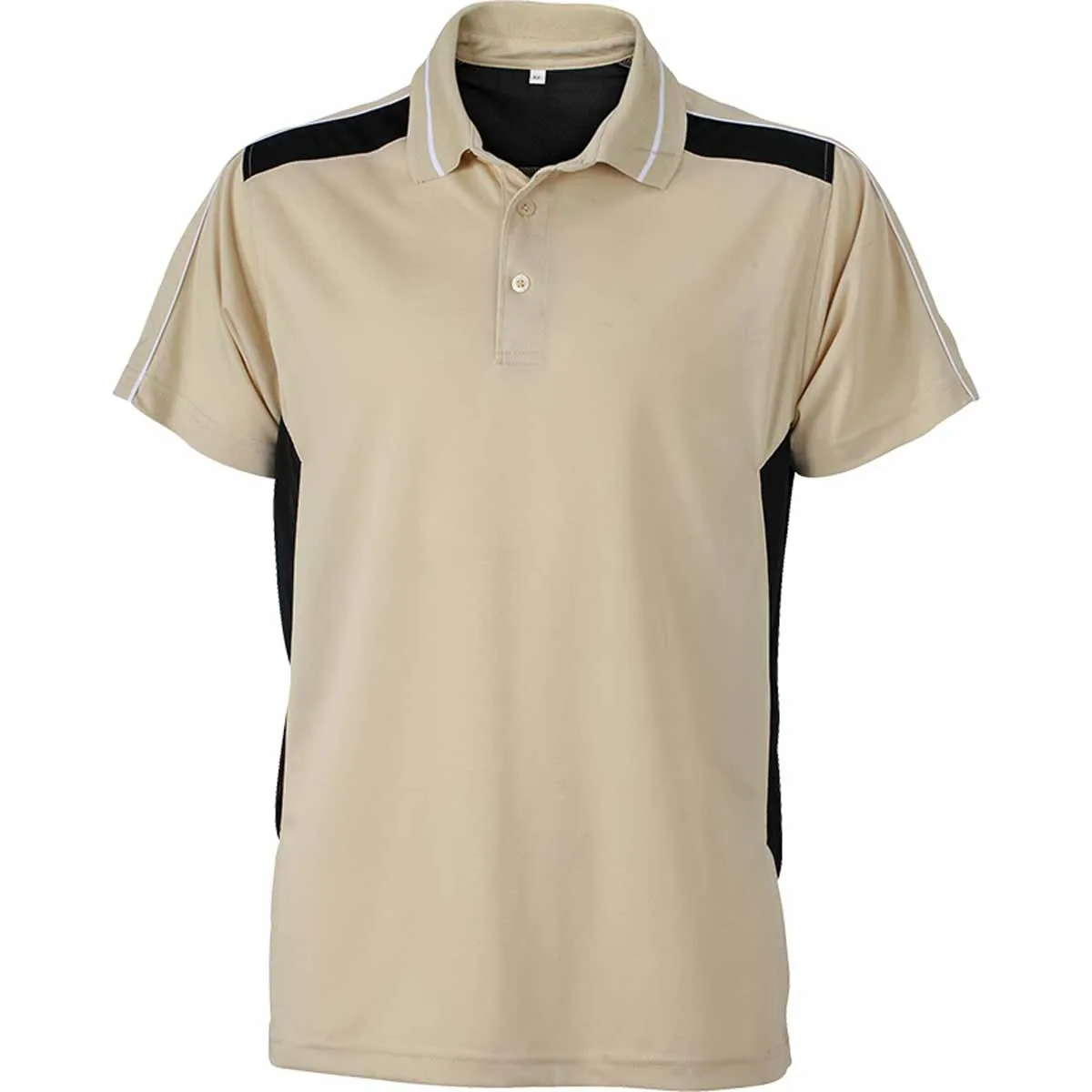 Polo de travail - JN828 - beige - anti-bactérien anti-statique 