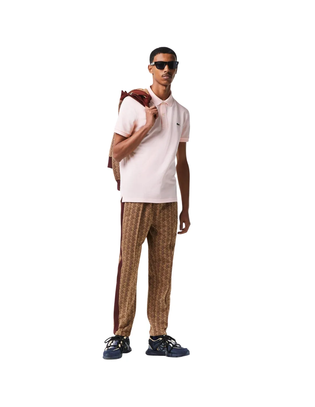 Polo homme Lacoste Ref 53342 T03 Flamant