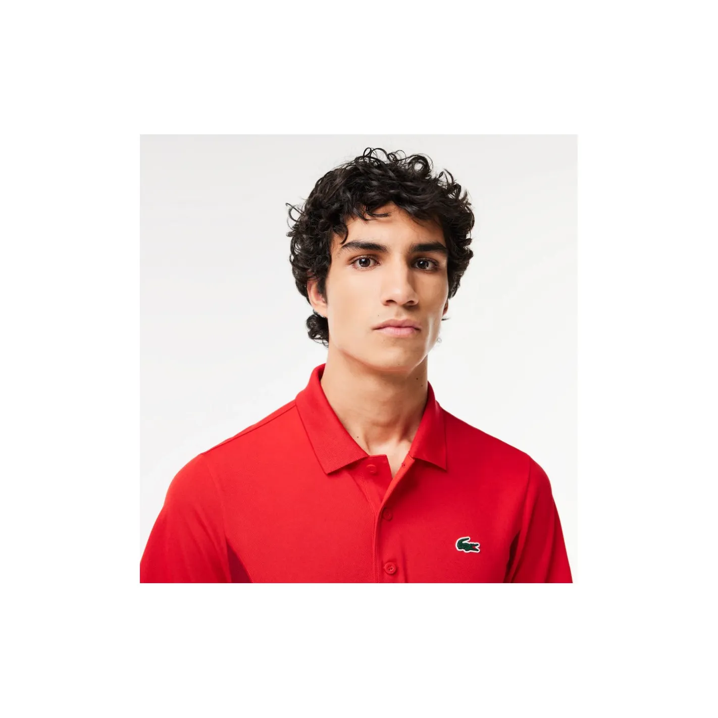 Polo LACOSTE Homme ULTRA DRY DJOKOVIC Rouge 2024
