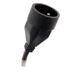 Prolongateur 16a 2p+t Ho5vv-f 3g1,5mm² Noir 5m