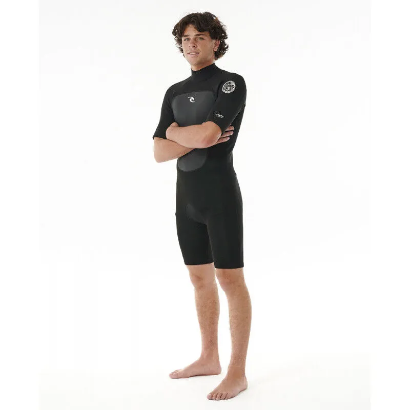Rip Curl Omega 2 mm Back Zip Springsuit - Combinaison de surf homme | Hardloop