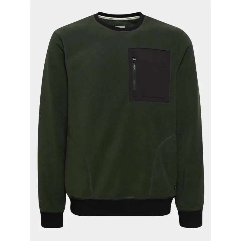 Sweat logo badge bleu marine homme - Benson & Cherry | wimod