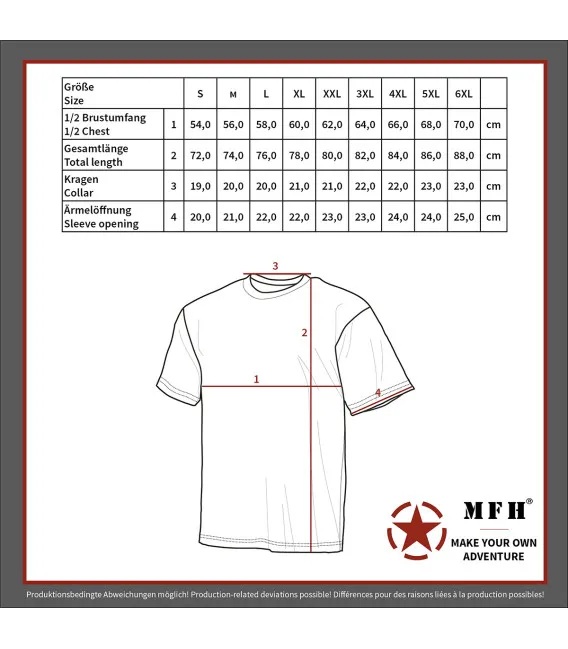 T-shirt camouflage Snake FG militaire