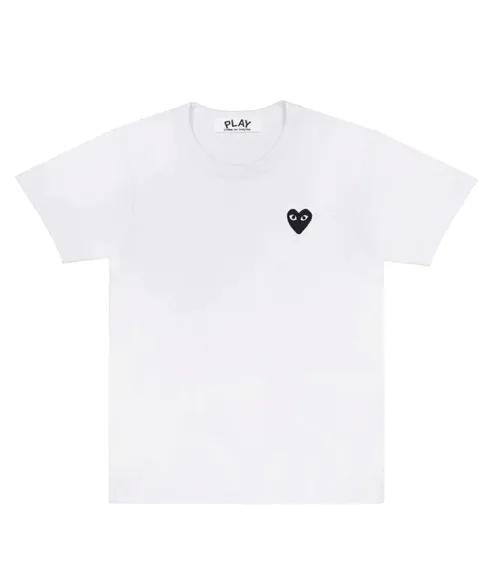 T-shirt Comme Des Garons Coeur Noir