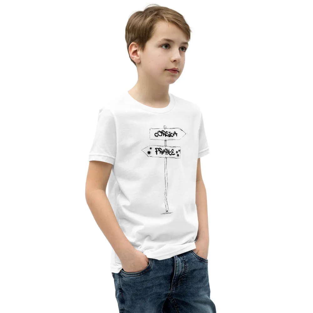 T-shirt Corse/France pour Ado