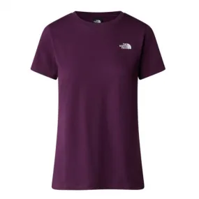 T-shirt femme simple dome black currant purple
