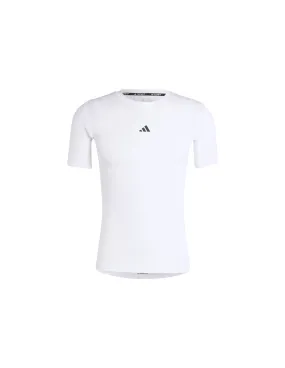 T-shirt Fitness adidas Homme by Techfit Compression Training White