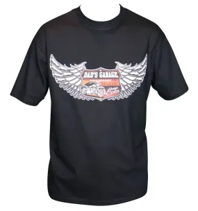 T-shirt homme manches courtes - biker USA 19660 - noir 