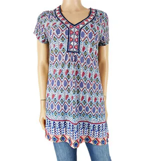 T-shirt multicolore imprimé - Femme - Taille 3