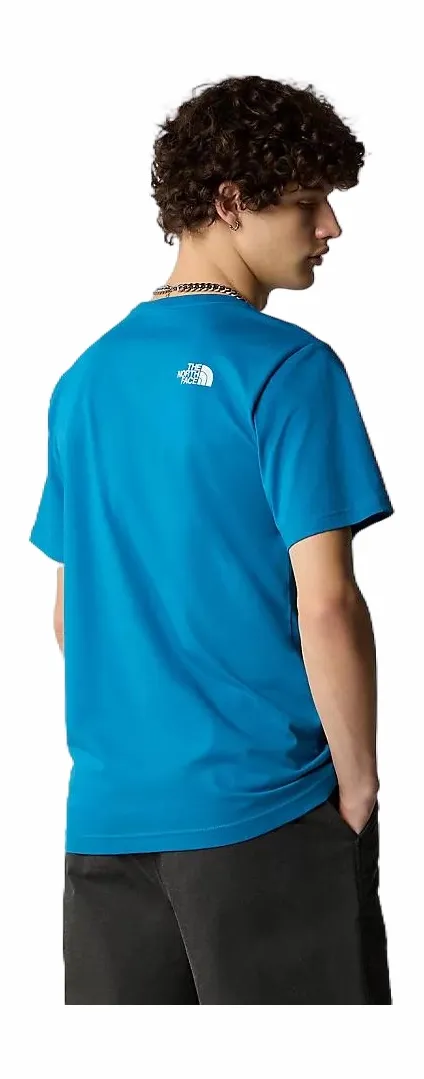 T-Shirt The North Face Homme S/S Easy Tee Adriatic Blue