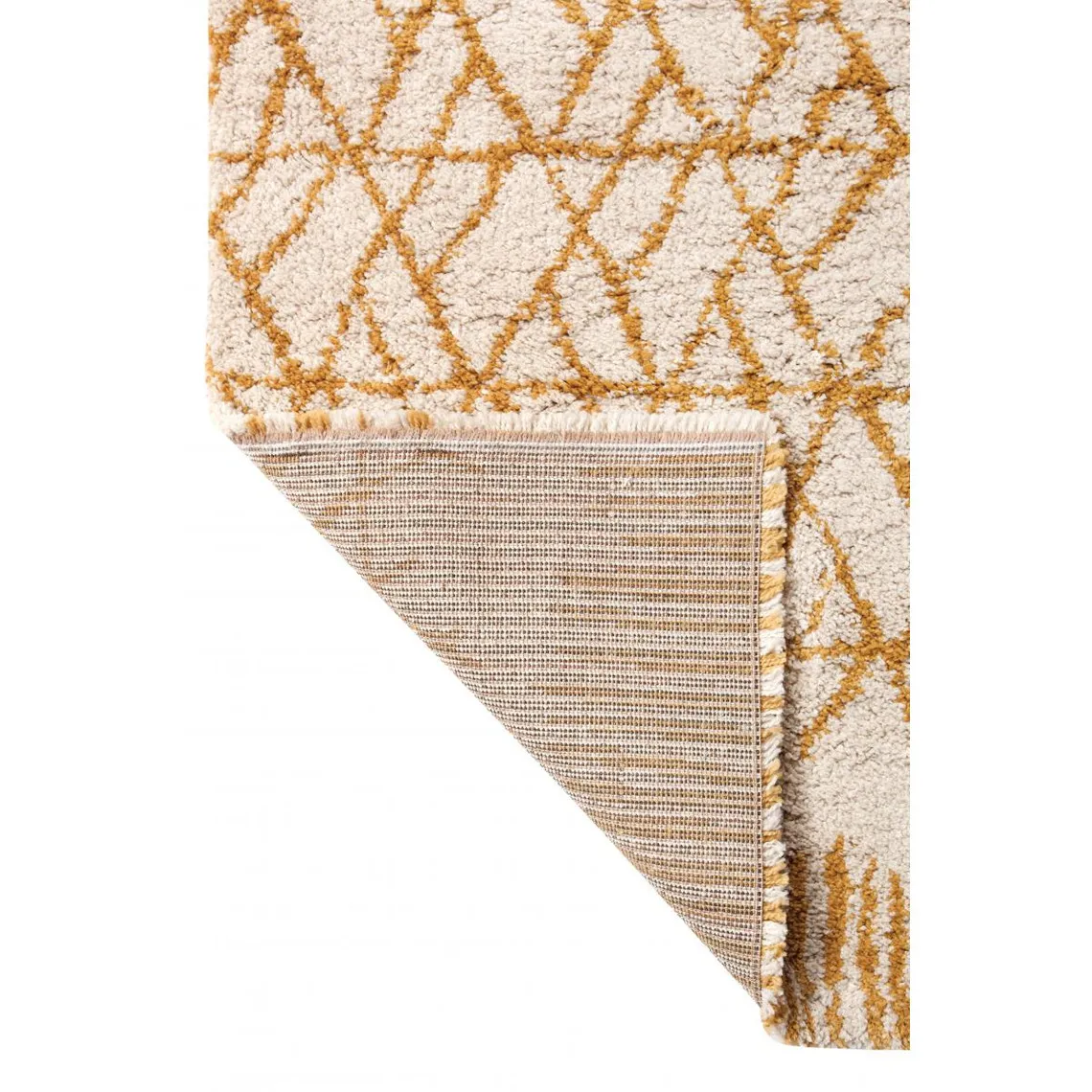 Tapis de salon motifs imprimés Curry 160 x 230 cm   | 3 Suisses