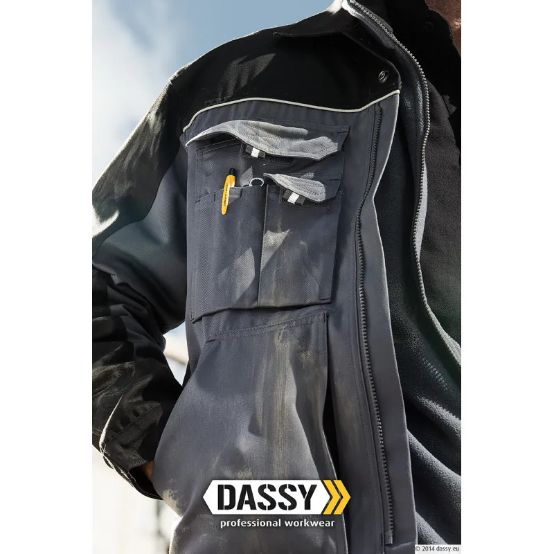 Veste de Travail - DASSY LUGANO - Veste de Travail Bicolore